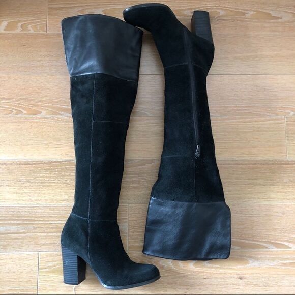 Sam Edelman Boutique-Tanna Over Knee Suede Boots - Picture 2 of 10